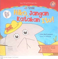 Image of Hoko, jangan katakan itu-seri pengembangan diri